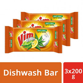 VIM ANTI BAC DISH.BAR(200GX3) 1SET